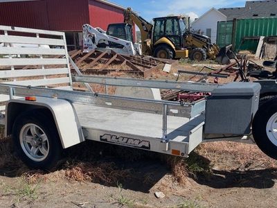 aluma utility trailer