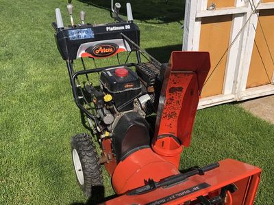 Ariens Platinum 30" 2-stage snowblower, $900