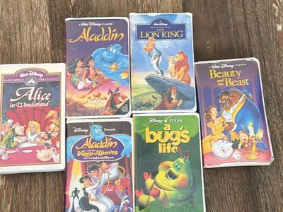 VHS lot $5 each or $30 for all