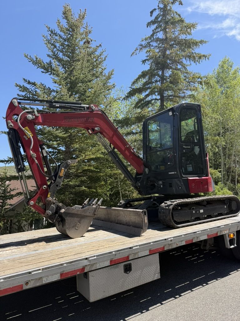 Yanmar 35 Class Mini Excavator for Rent - 3.5 Ton
