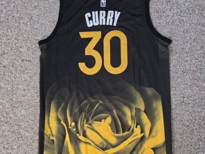 Nike NBA Stephen Curry Golden State Warriors Jersey Size M-XXXL - The Town & Black Rose Edition