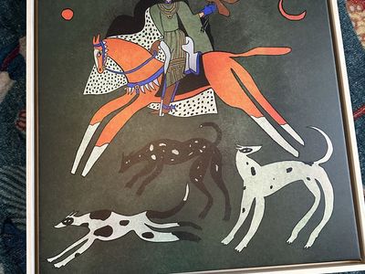 Custom framed art