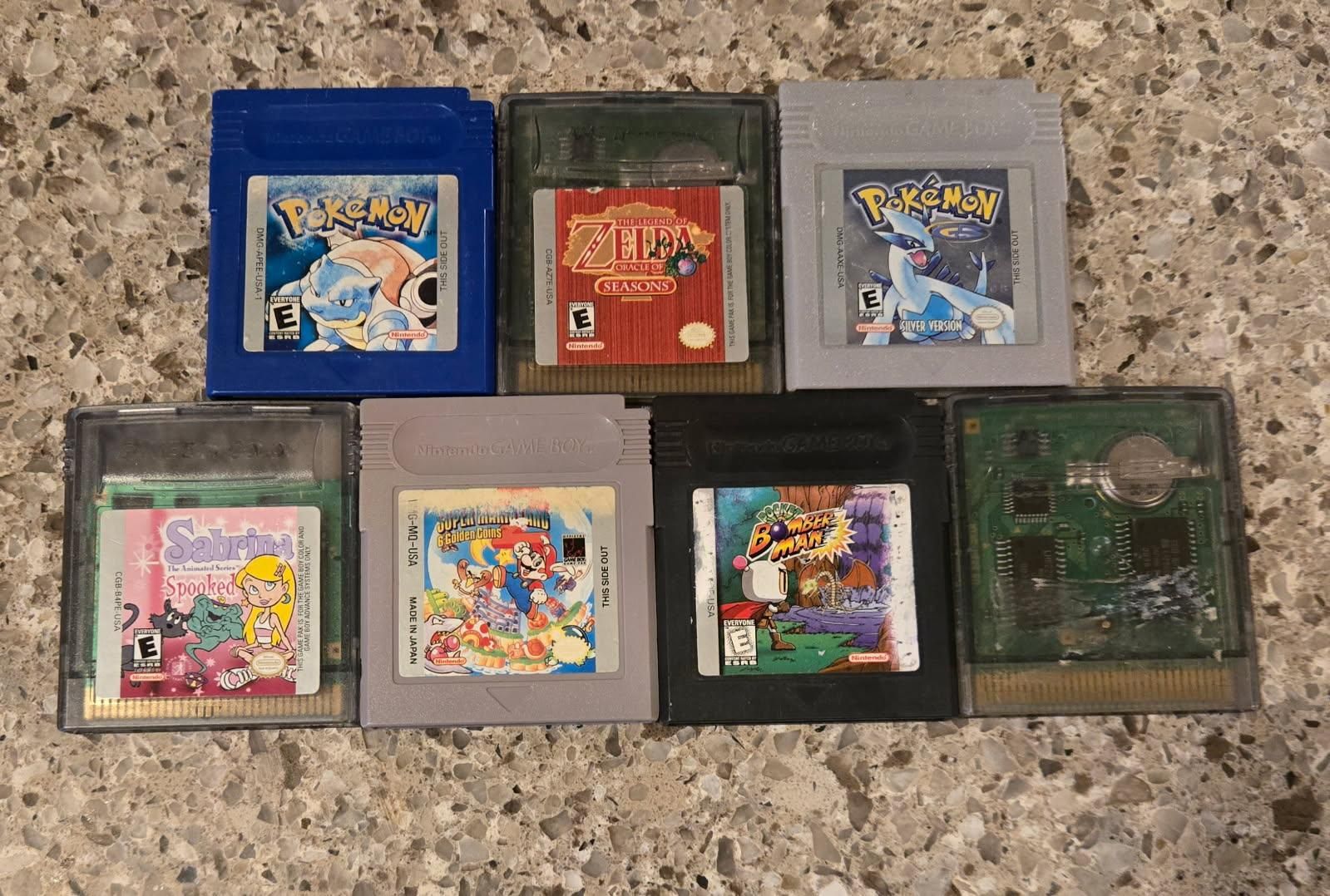 Nintendo Gameboy Gameboy Color bundle including PokeMon Silver! trades considered!