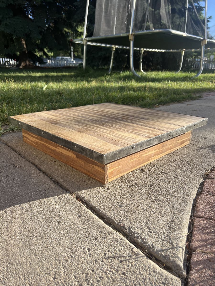 Wood Cake Stand/Charcuterie Board