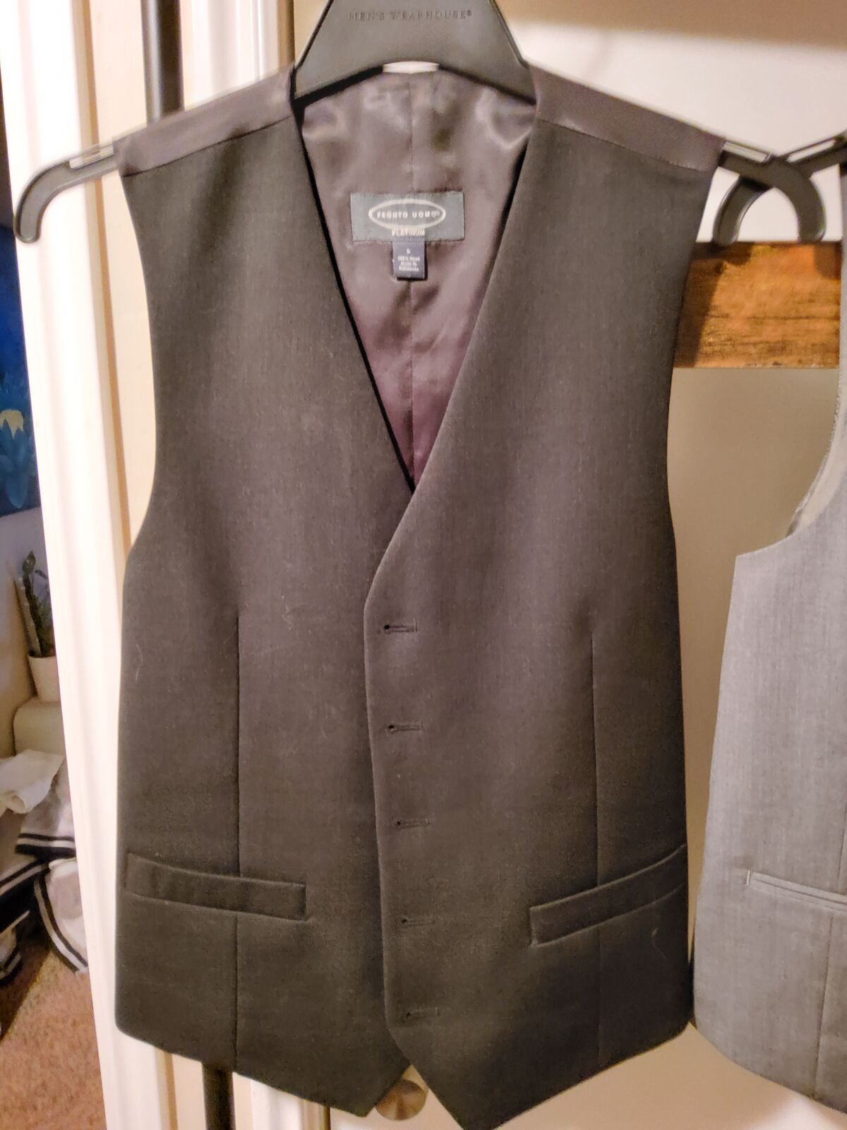 Formal Vest, Platinum Color