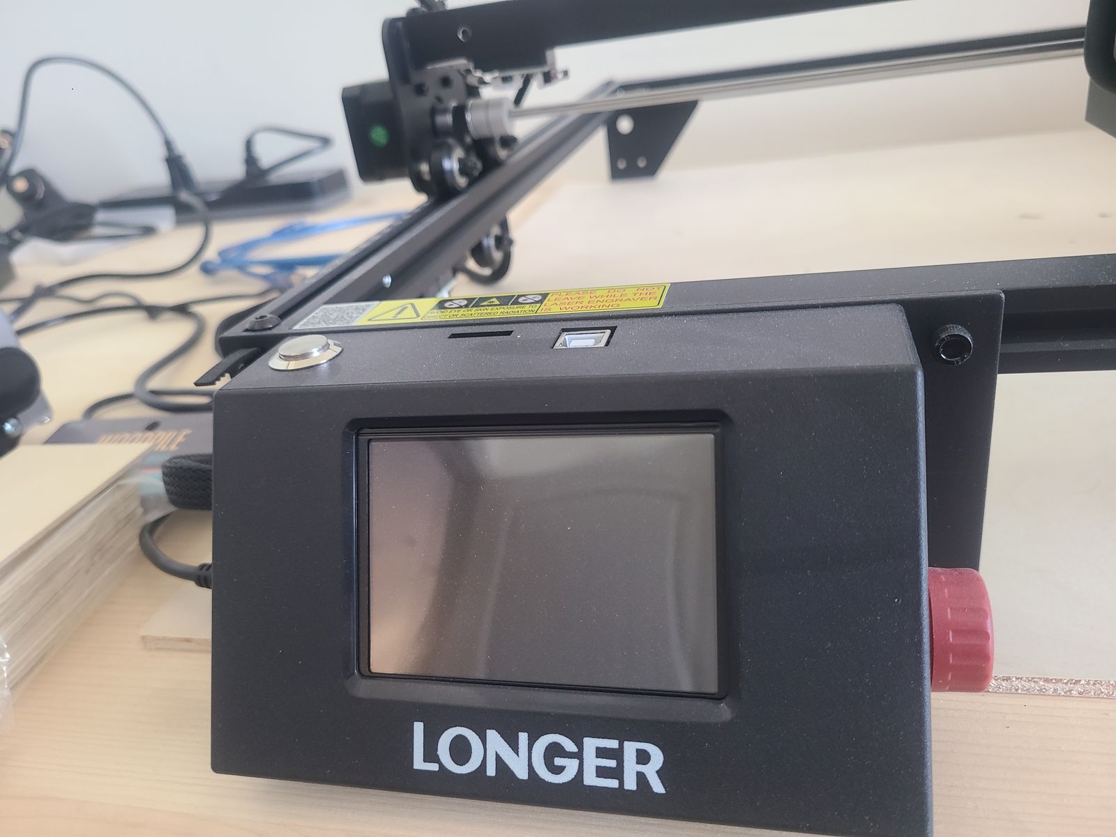 Longer RAY5 20W Laser Engraver with Air Assist Kit