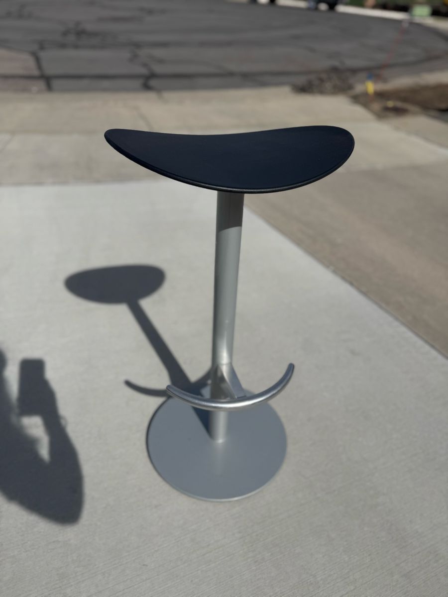 31.5" Bar Stool Chair Heavy Duty Silver