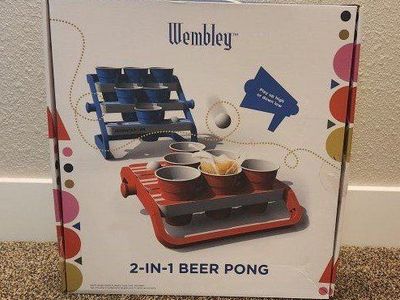 New Wembley 2-in-1 Beer Pong table set