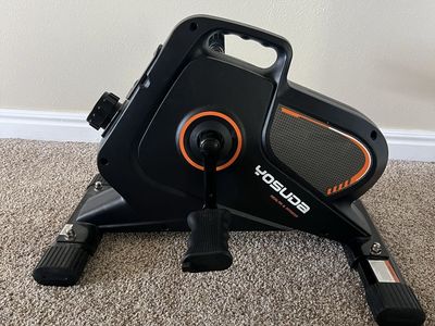 Yosuda Health & Fitness Mini Exercise Bike Pedal Exerciser with LCD Display