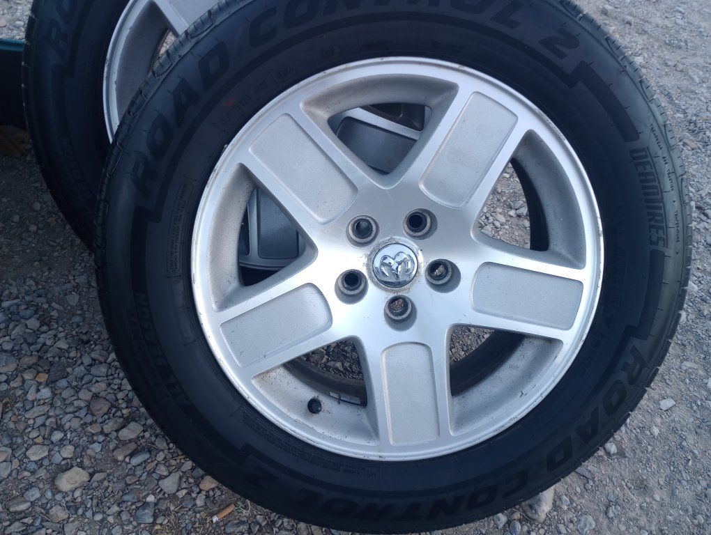 Dodge Ram 17" Wheels & Road Control Tires - Set of 4