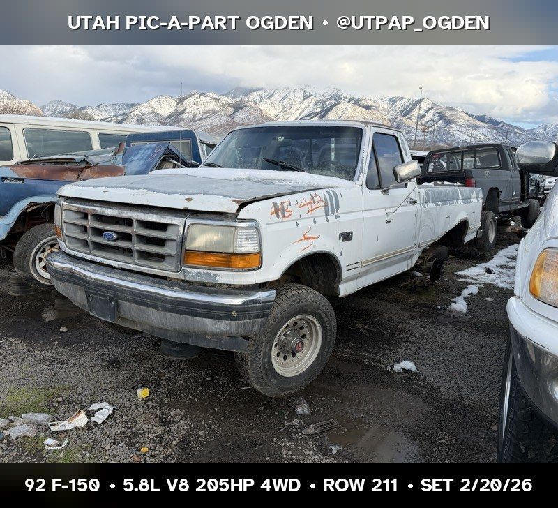 1992 Ford F-150 OBS Parts - UTPAP Ogden