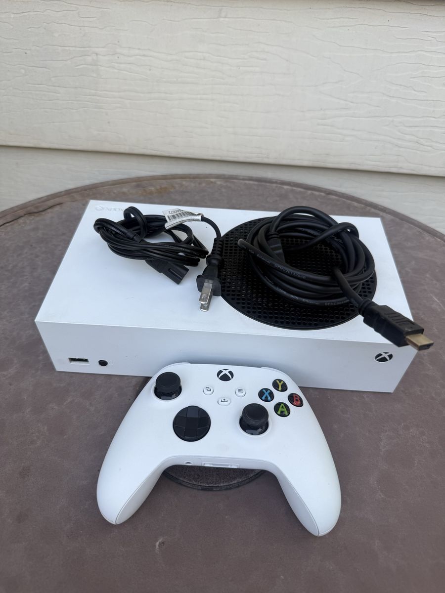 Xbox Series S Digital Gaming Console White with Controller & Cables