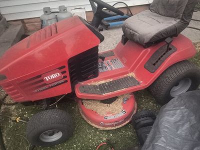 Toro wheel horse