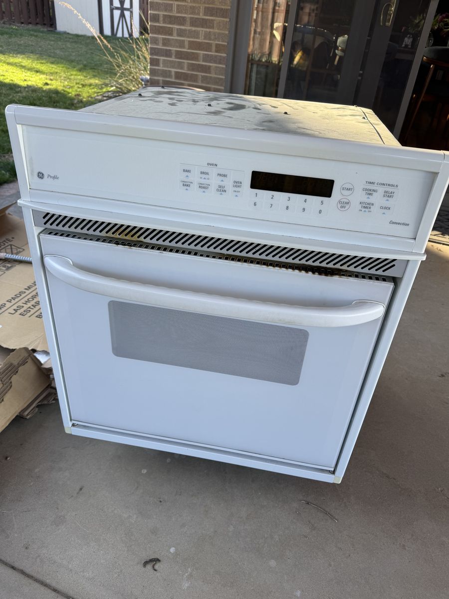 Free 27” wall oven