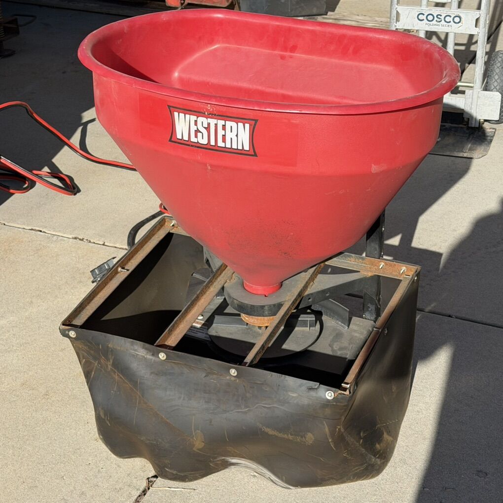 Western Salt Spreader Salter Snow Low Pro 300w