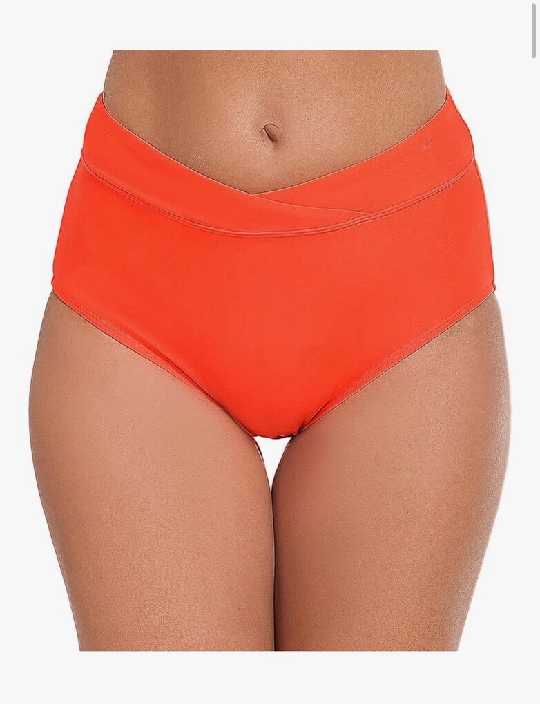 4 Full Coverage Bikini Bottoms, Sz Small