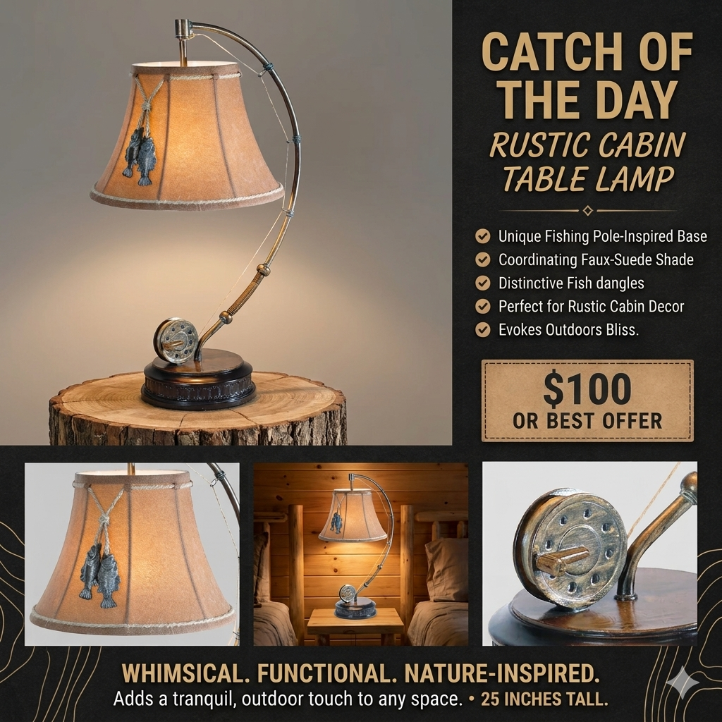 Rustic Table Lamp
