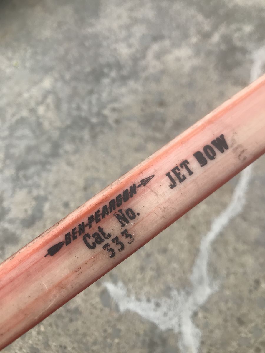 BEN Pearson Jet bow fiberglass bow RECURVE HUNTING BOW number 333