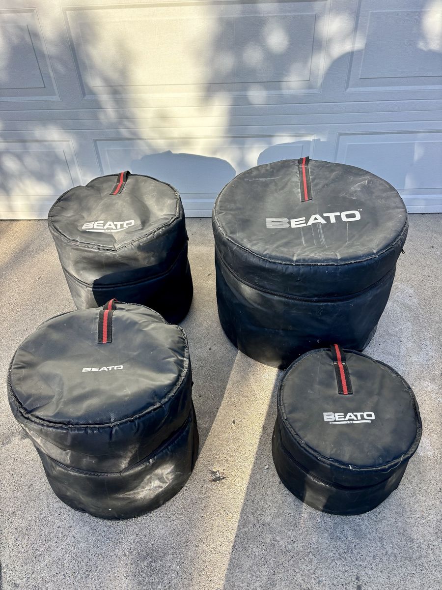 Drum gig bag/case set