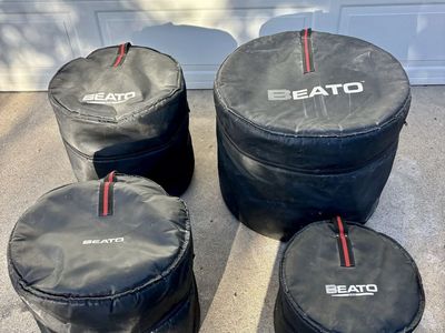 Drum gig bag/case set