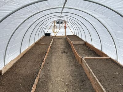32 Galvanized Metal Hoop House Arches