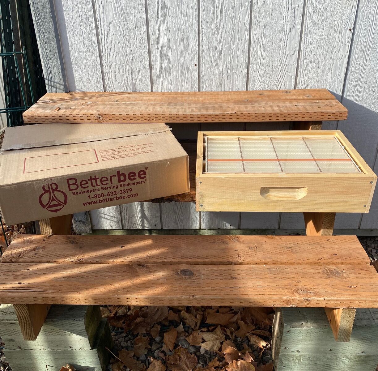 Hogg Halfcomb 8-Frame Honey Supers