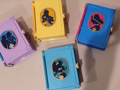 Lego Disney Princess books all for $75