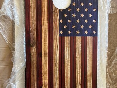 American flag Professional Cornhole board