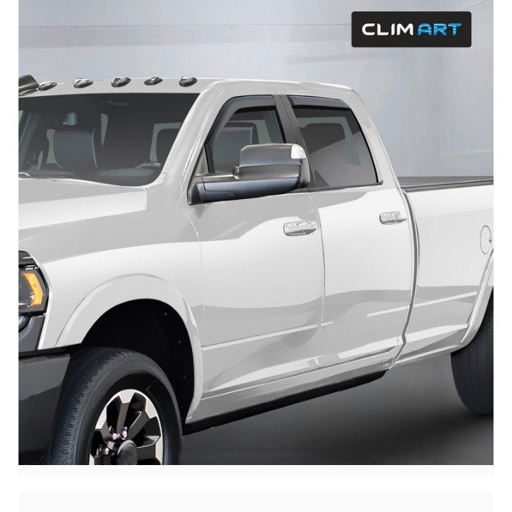 New Clim Art D0014 4pcs Dodge Ram Side window defl