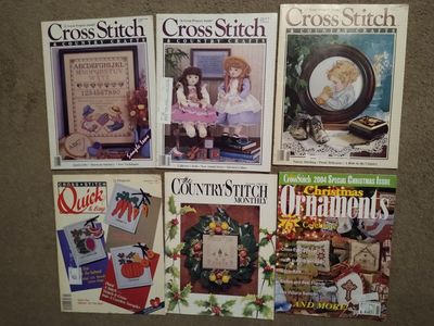 Counted Cross-stitch Magazines - Vintage