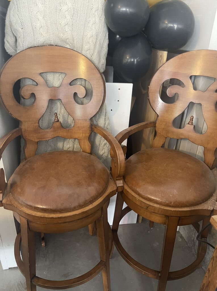 Antique Bar Stools