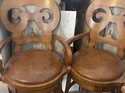 Antique Bar Stools