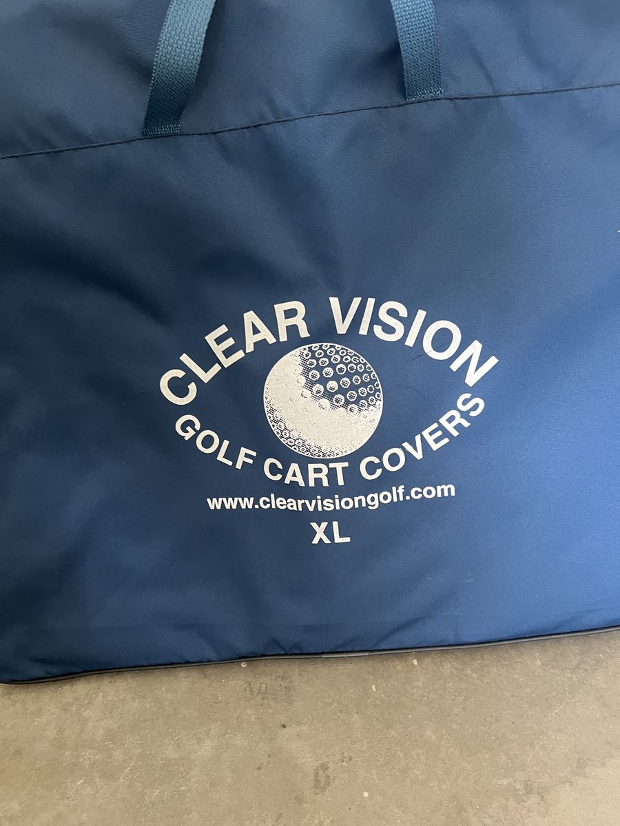 Clear Vision Golf Cart Cover