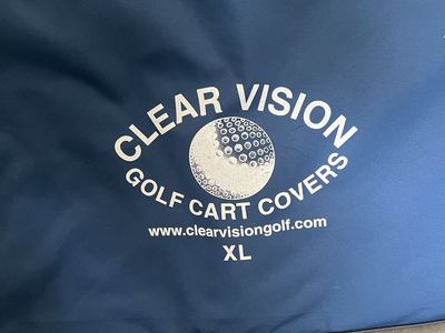 Clear Vision Golf Cart Cover