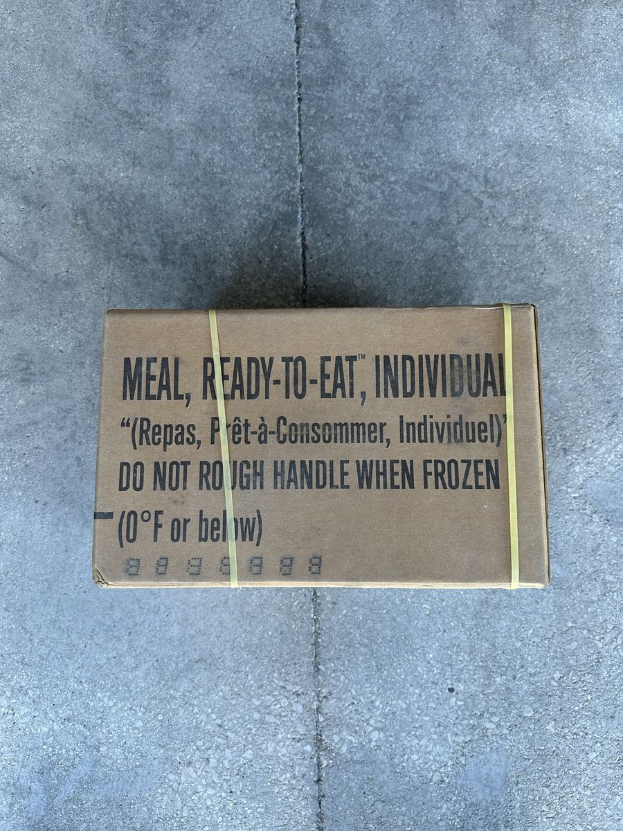 MRE box 12 pack