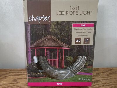 Chapter 16' LED Flexible Rope Lights (Pink)
5pcs =