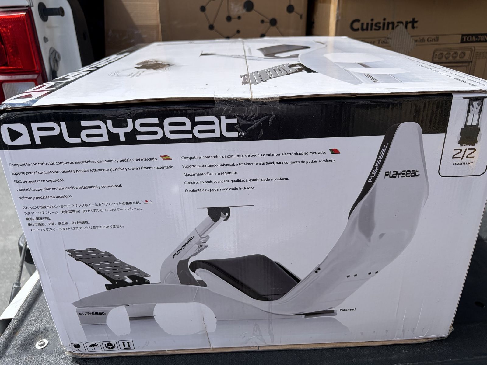 Playseat PRO F1 Simulator Cockpit - Box 2 of 2 (Chassis Unit Frame) - New in Box