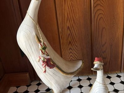 TII Colections Holiday Geese
