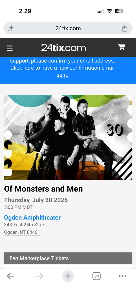 Of monsters and men concert tickets