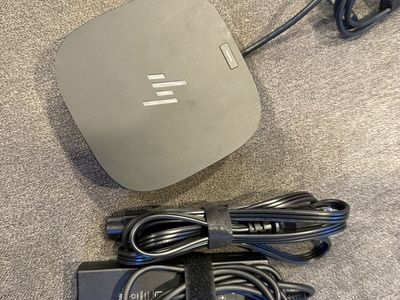 HP Thunderbolt Dock 120W G2 Docking Station with Audio & Power Adapter (Used)