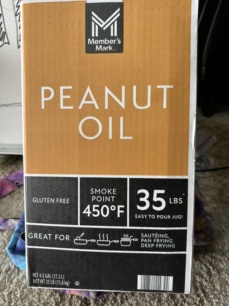 Peanut Oil Brand New Sealed