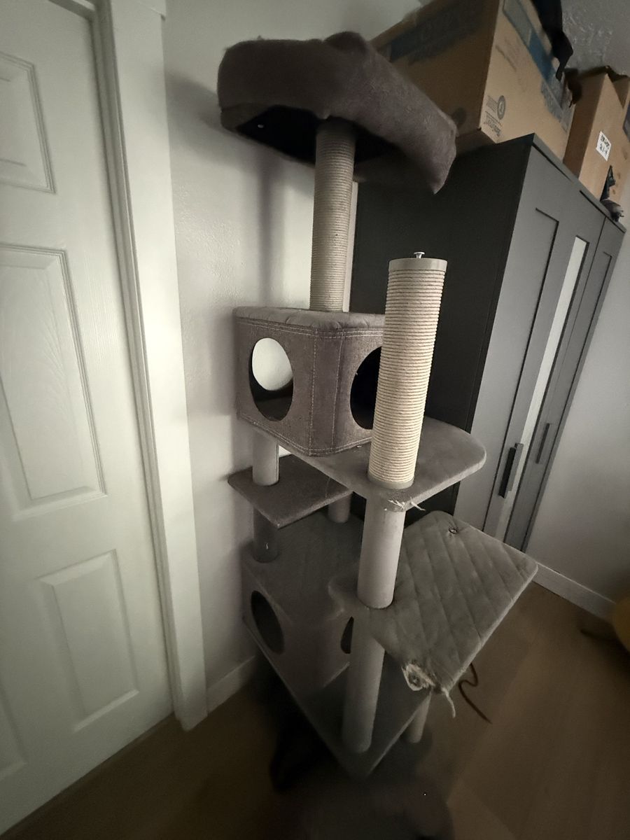 Free cat treehouse