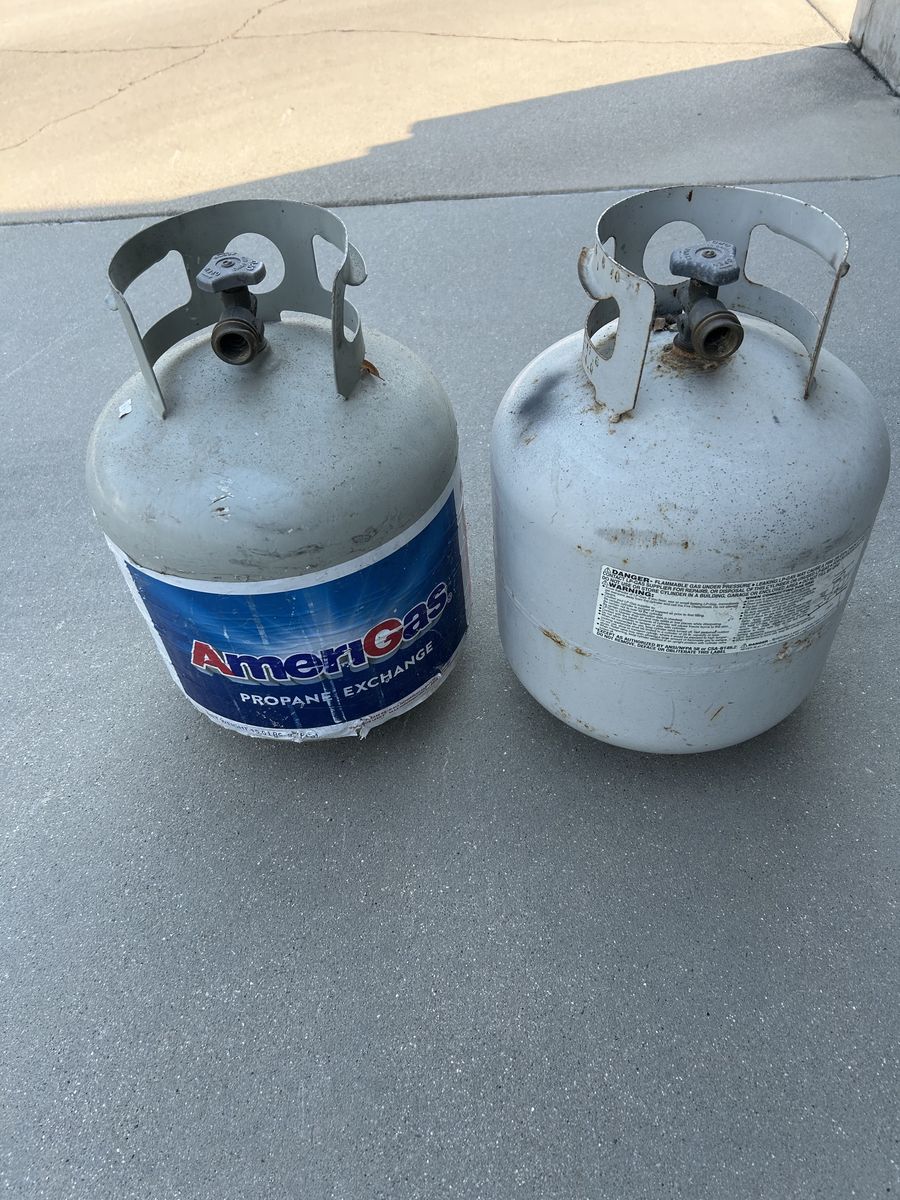 2 propane tanks- both for $10