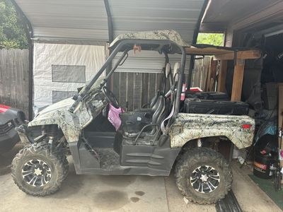 2008 Kawasaki teryx 750 runs but smokes