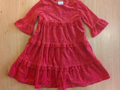 Red Hanna Andersson Dress - size 6 / 7