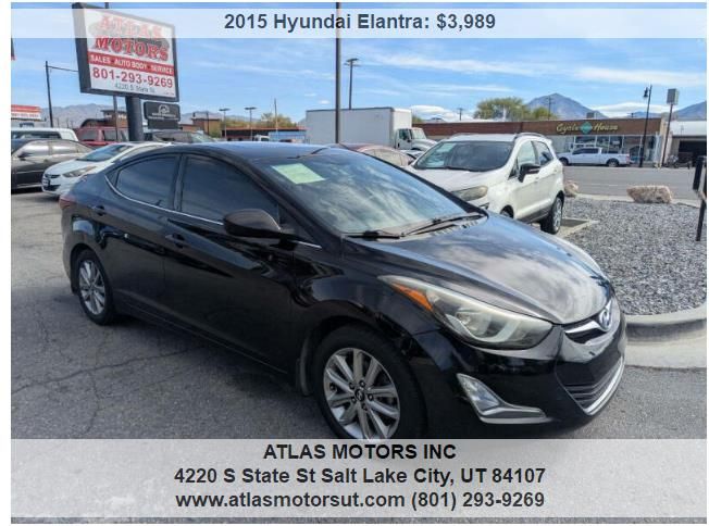 2015 HYUNDAI ELANTRA SE