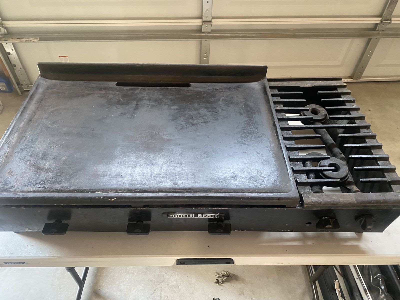 Flat Top Propane Grill