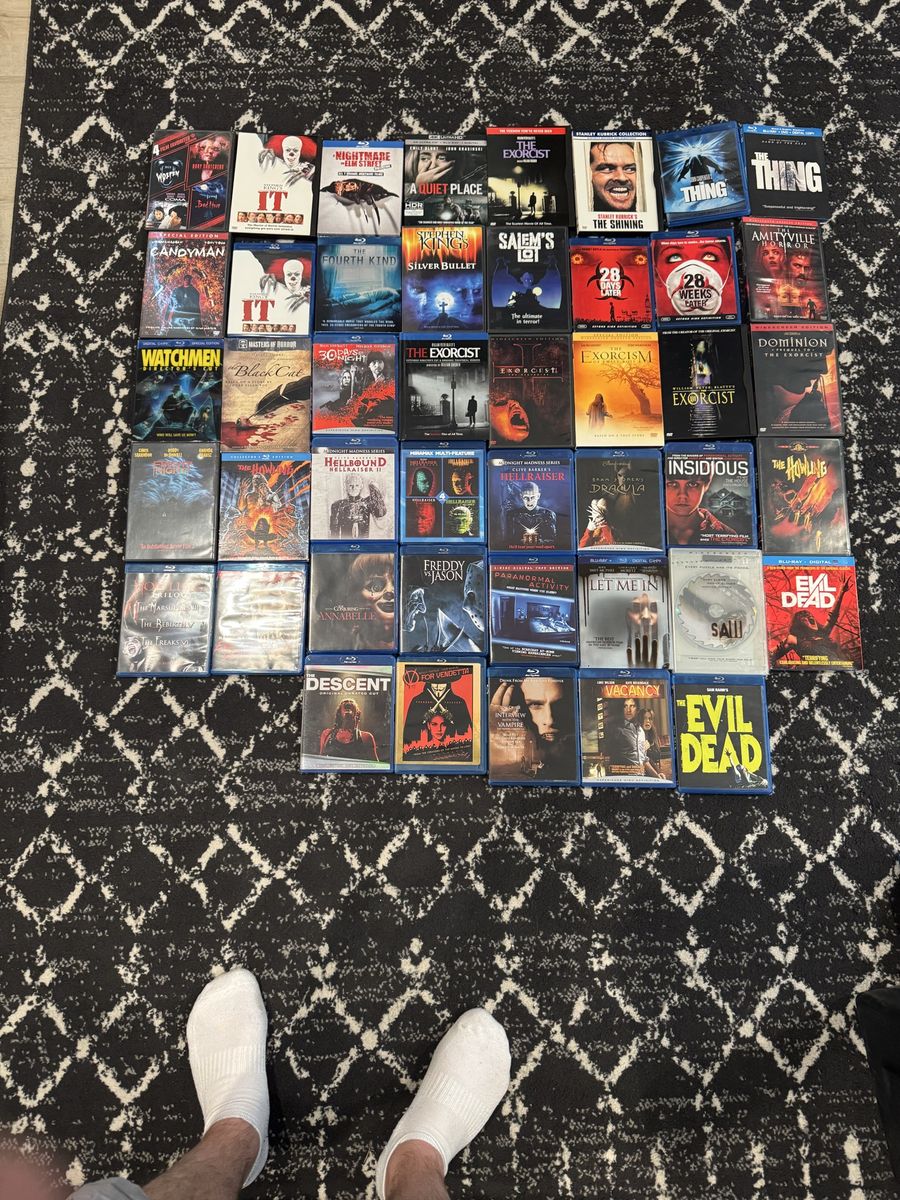 Horror dvds