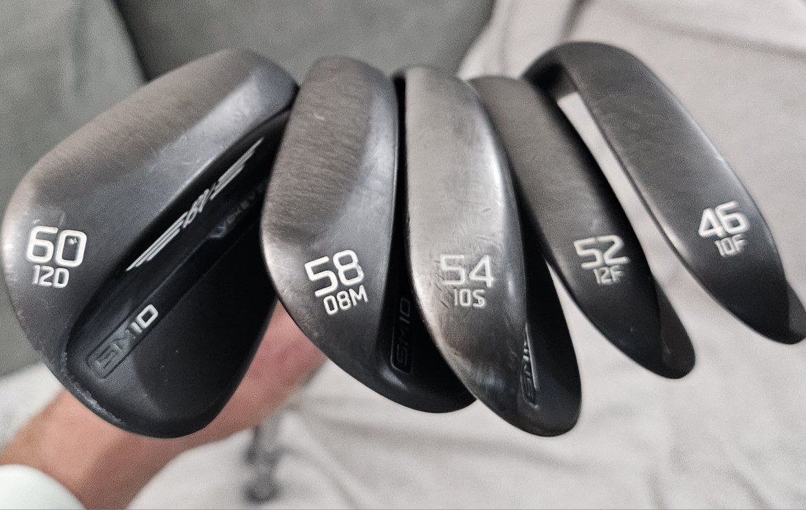 (5) Titleist Vokey SM10 Wedge - Black shafts