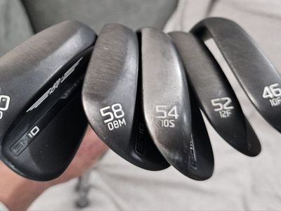 (5) Titleist Vokey SM10 Wedge - Black shafts